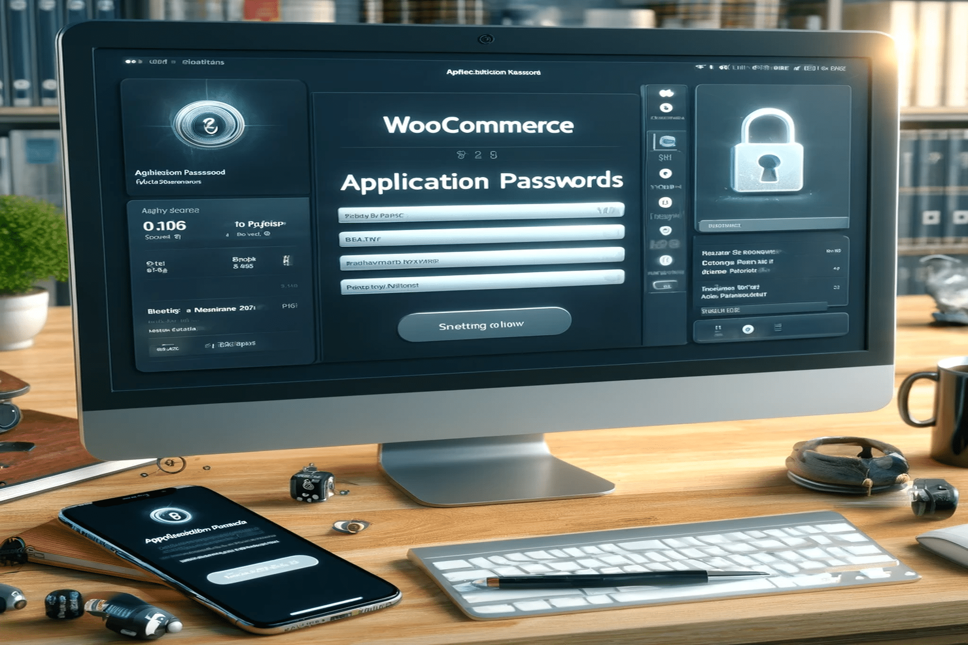 creating woocommerce application passwords